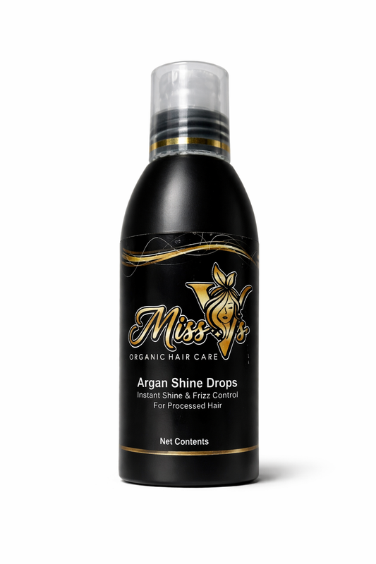 Miss V Argon shine drops (black series)