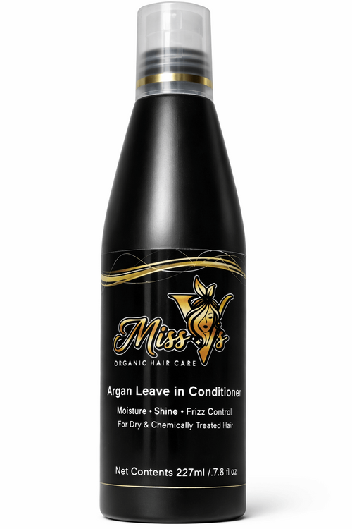 Miss V Argan leave in conditioner (black series)